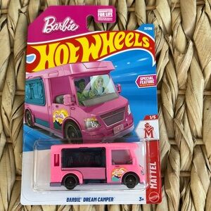 Pink Barbie Dream Camper Mobile Home Hot Wheels Mattel Hotwheels Toy HW 2026 New